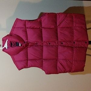 Puffy Vest Size L 14-16 Lands'End
